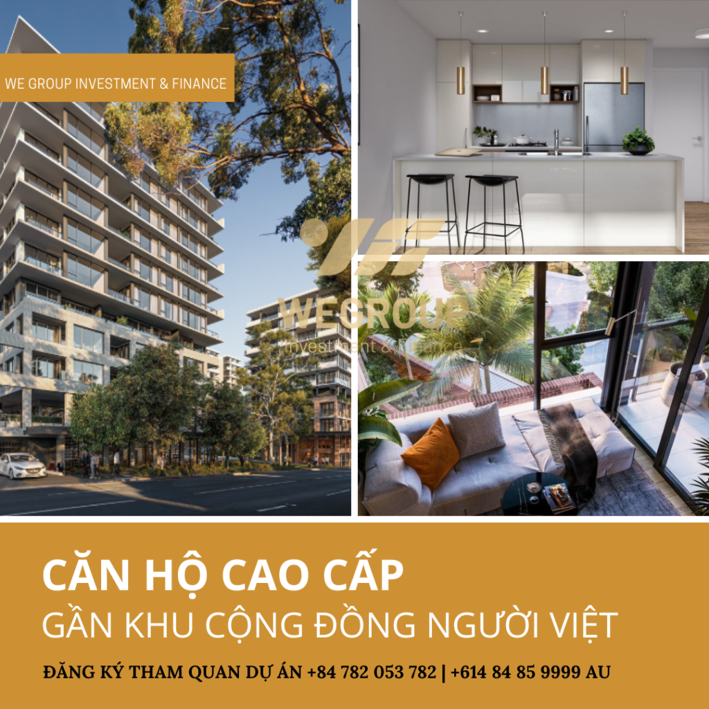 căn hộ cao cấp gần khu cộng đồng người Việt- Đầu tư bất động sản Úc