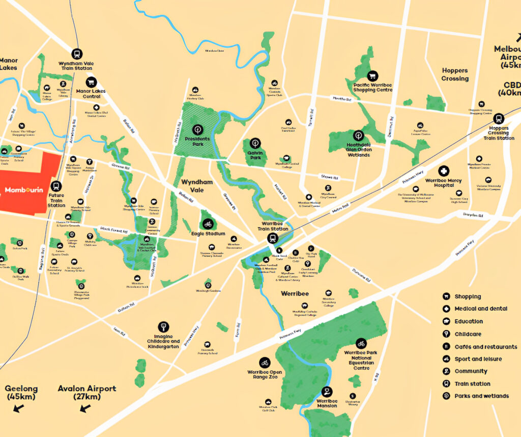Mambourin có vị trí đắc địa