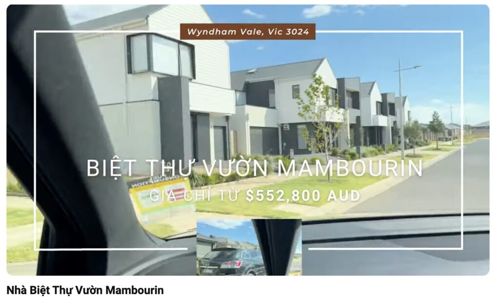 Nhà biệt thự vườn Mambourin, Melbourne