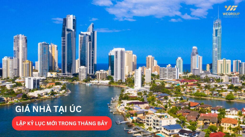 Giá nhà tại Úc lập kỷ lục mới trong tháng 7/2025